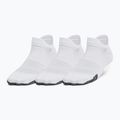 Дамски чорапи за тренировка Under Armour Breathe NS Tab 3 Pack white/white/halo grey