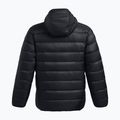 Мъжко яке Under Armour Legend Down Hooded Jacket black/black/white 2