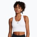Under Armour тренировъчен сутиен Vanish Seamless Mid Брандиран бял / черен