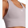 Сутиен за тренировка Under Armour Vanish Seamless Mid Branded tetra grey/white 3