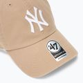 47 Марка MLB New York Yankees CLEAN UP W/No Loop Label бейзболна шапка каки 3