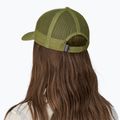 Бейзболна шапка Patagonia P-6 Logo LoPro Trucker white/buckhorn green 2