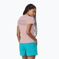 Дамска тениска за трекинг Patagonia P-6 Logo Responsibili-Tee whisker pink 2