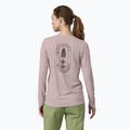 Дамска блуза с дълъг ръкав Patagonia Cap Cool Daily Graphic Shirt - Lands clean climb bloom/echo purple 2