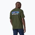 Мъжка тениска за трекинг Patagonia P-6 Logo Responsibili-Tee torrey pine green 2