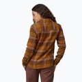 Дамска риза Patagonia Fjord Flannel happy camper/shelter brown 3