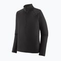 Мъжки термоактивен суитшърт Patagonia Capilene Termal Weight Zip Neck black