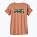 Дамска тениска Patagonia Cap Cool Daily Graphic Shirt Waters boardshort logo/terra pink x-dye 2