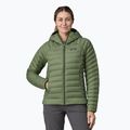 Дамско пухено яке Patagonia Down Sweater Hoody terrain green