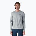 Мъжка блуза с дълъг ръкав Patagonia Cap Cool Daily Graphic Shirt-Waters boardshort logo abalone blue/feather grey