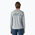 Мъжка блуза с дълъг ръкав Patagonia Cap Cool Daily Graphic Shirt-Waters boardshort logo abalone blue/feather grey 2