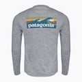 Мъжка блуза с дълъг ръкав Patagonia Cap Cool Daily Graphic Shirt-Waters boardshort logo abalone blue/feather grey 2