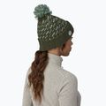 Зимна шапка Patagonia Snowbelle fisherman stitch/pine needle green 3