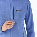 Дамско софтшел яке Patagonia R1 Hybrid abundant blue 7