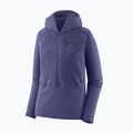 Дамско софтшел яке Patagonia R1 Hybrid Pullover Hoody solstice purple 3