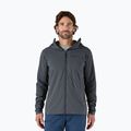 Мъжко хибридно яке Patagonia Nano-Air Ultralight с пълноцип и качулка в цвят смолисто синьо
