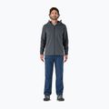 Мъжко хибридно яке Patagonia Nano-Air Ultralight с пълноцип и качулка в цвят смолисто синьо 2