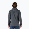 Мъжко хибридно яке Patagonia Nano-Air Ultralight с пълноцип и качулка в цвят смолисто синьо 3