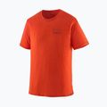 Мъжка риза Patagonia Cap Cool Merino Blend Graphic Shirt fitz roy strata/pollinator orange