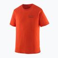 Мъжка риза Patagonia Cap Cool Merino Blend Graphic Shirt fitz roy strata/pollinator orange