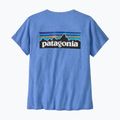 Дамска тениска Patagonia P-6 Logo Responsibili-Tee abundant blue 5