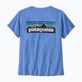 Дамска тениска Patagonia P-6 Logo Responsibili-Tee abundant blue 11