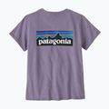 Дамска тениска Patagonia P-6 Logo Responsibili-Tee concrete purple 2
