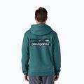 Patagonia Boardshort Лого Uprisal Hoody wetland blue суитшърт 2
