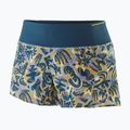 Патагония Strider Pro 3 1/2" дамски къси панталони wild botanist/thermal blue 3