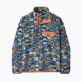 Мъжки потник Patagonia LW Synch Snap-T P/O swallowtail geo/still blue trekking 3