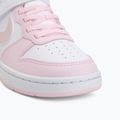 Детски обувки Nike Court Borough Low Recraft white/pink foam 7