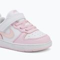 Детски обувки Nike Court Borough Low Recraft white/pink foam 7