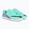 Детски футболни обувки Nike Jr Mercurial Vapor 15 Club TF hyper turquoise/black/ white/fuchsia dream 4