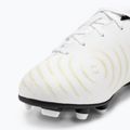 Детски футболни обувки Nike Phantom GX II Club FG/MG Junior white/metallic gold coin/black 7