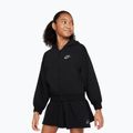Детски суитшърт Nike Sportswear full zip hoodie black/flat pewter