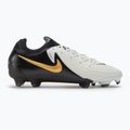 Мъжки футболни обувки Nike Phantom GX II Pro FG white/metallic gold coin/black 2