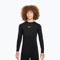 Детска блуза с дълъг ръкав  Nike Pro Dri-Fit black/white