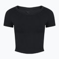Дамска тениска за тренировка Nike One Fitted Dri-Fit Cropped Top black 7