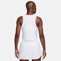 Дамска тениска за тренировка Nike One Classic Dri-Fit Cropped Tank white 3