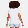 Дамска тениска за тренировка Nike Dri-Fit white/black 3