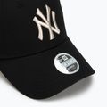 New Era Метално лого 9Forty New York Yankees бейзболна шапка черна 3