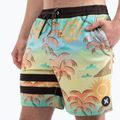 Мъжки къси панталони Hurley Phantom Eco Block Party Volley 17" с ананас 4