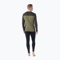 Мъжка термоактивна блуза Smartwool Classic Thermal Merino Base Layer Colorblock Crew Boxed moss 2