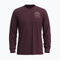 Мъжка блуза с дълъг ръкав Smartwool Bear Stare Graphic eggplant