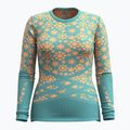Дамска термоактивна блуза Smartwool Intraknit Thermal Merino Base Layer Pattern Crew cascade 3
