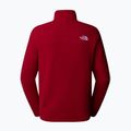 Мъжки суитшърт The North Face 100 Glacier 1/4 Zip garnet red 2