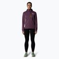 Дамски суитшърт The North Face Mountain Athletics FZ Fleece midnight mauve/purple chalk 2