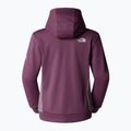 Дамски суитшърт The North Face Mountain Athletics FZ Fleece midnight mauve/purple chalk 5