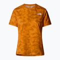 Дамска тениска за бягане The North Face Sunriser apricot glaze mountain 4