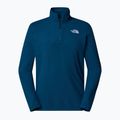 Мъжки суитшърт The North Face 100 Glacier 1/4 Zip midnight petrol